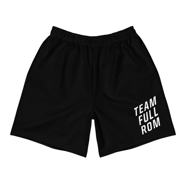 Team Full ROM - 4-Way Stretch Training Shorts (Black)
