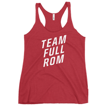 Load image into Gallery viewer, Team Full ROM - Women&#39;s Racerback Tank
